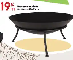 Maxi Bazar Brasero sur pieds offre