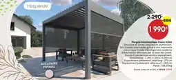 Maxi Bazar Hespéride pergola bioclimatique evora 4×3m offre
