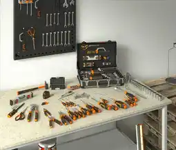 Brico Dépôt Mallette d'outillage 120 pcs magnusson offre