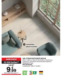 Leroy Merlin Sol stratifié forte revia offre