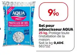 Weldom Aqua sel pour adoucisseur offre