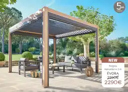 Maxi Bazar Pergola manuelle 4 x 3 m offre
