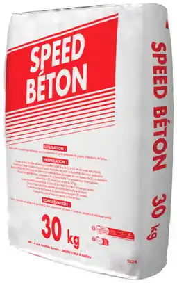 Brico Dépôt Béton rapide 30kg(1) offre