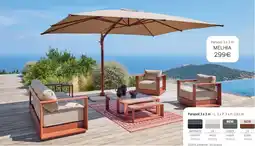 Maxi Bazar Parasol 3 x 3 m offre