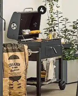 Leroy Merlin Barbecue charbon centaurus beta ii noir offre