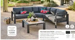 Maxi Bazar Salon d’angle 5 places évasion offre