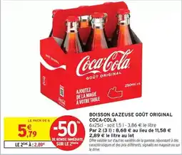 Intermarché Express Coca cola - boisson gazeuse goût original offre