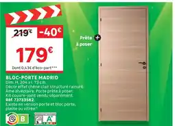 Leroy Merlin Bloc-porte madrid offre