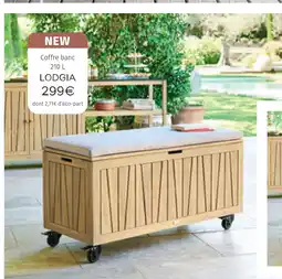 Maxi Bazar Lodiga coffre banc 210 l offre