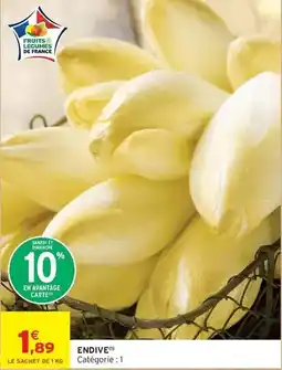 Intermarché Express Endive offre