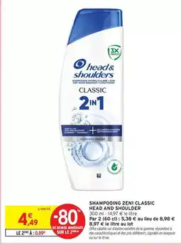 Intermarché Express Head & shoulders - shampooing 2en classic offre