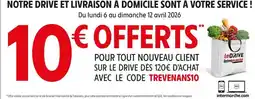 Intermarché Avril - sur le drive des 120 d'achat avec le code offre