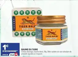 Carrefour Signal - baume du tigre offre