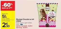Carrefour Market Vichy - moulage chocolat au lait offre