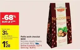 Carrefour Market Petits œufs chocolat offre