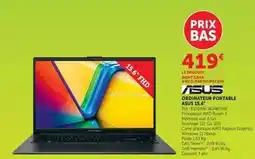 Hyper U Asus - ordinateur portable offre