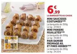 Hyper U Mini saucisses costumées offre