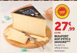 Hyper U U - beaufort aop d'été saveurs offre