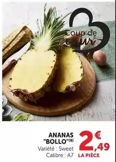 Hyper U Ananas bollo offre
