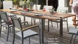 Möbel Martin Table de jardin offre