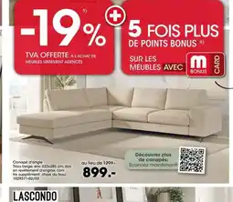 Möbel Martin Canapé d'angle offre