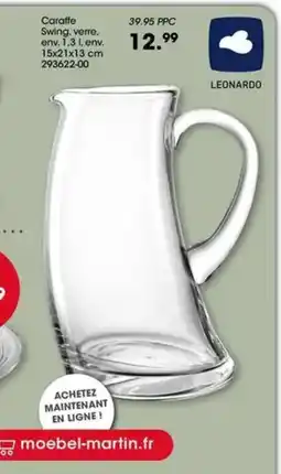 Möbel Martin Caraffe Swing offre