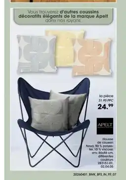 Möbel Martin Housse de coussin Nova offre