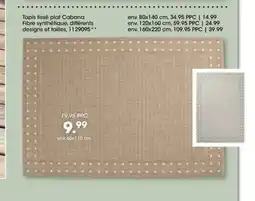 Möbel Martin Tapis tissé plat Caban offre