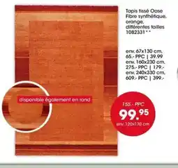 Möbel Martin Tapis tissé Oase offre