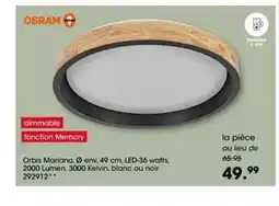 Möbel Martin OSRAM Orbis Mariano offre