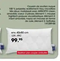Möbel Martin Coussin de soutien nuque offre
