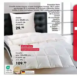 Möbel Martin Ensemble literie offre