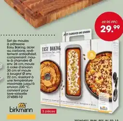 Möbel Martin Set de moules à pâtisserie offre