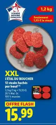 Lidl XXL L'ÉTAL DU BOUCHER offre