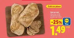 Lidl Pain aux noix offre