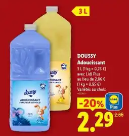 Lidl DOUSSY Adoucissant offre