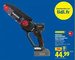 Lidl PARKSIDE PERFORMANCE offre