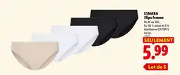 Lidl ESMARA Slips femme offre