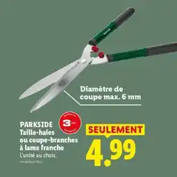 Lidl PARKSIDE Taille-haies ou coupe-branches offre