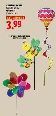 Lidl LIVARNO HOME Moulin à vent décoratif offre