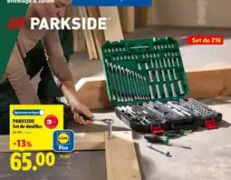 Lidl PARKSIDE Set de douilles offre