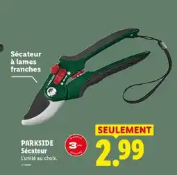 Lidl PARKSIDE Sécateur offre
