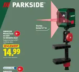 Lidl PARKSIDE Niveau laser en croix ou télémètre laser offre