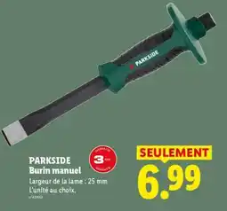 Lidl PARKSIDE Burin manuel offre