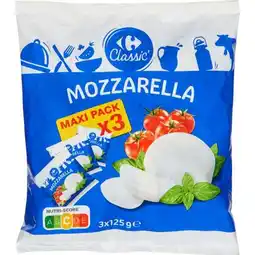 Carrefour Market Carrefour classic' mozzarella maxi pack offre