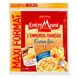Carrefour Market Entremont emmental maxi format offre