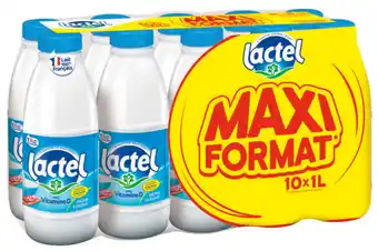 Lactel lait u.h.t maxi format