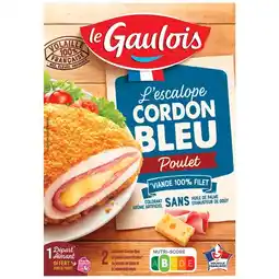 Carrefour Market Le gaulois cordon bleu de poulet offre