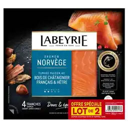 Carrefour Market Labeyrie saumon fumé offre spéciale offre