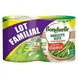 Carrefour Market Bonduelle haricots lot familial offre